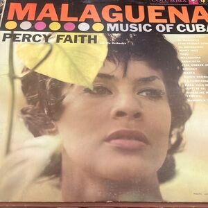 Columbia Malagueña Vinyl Record by Percy Faith